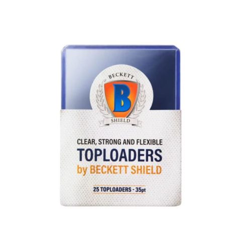 Beckett Shield Card Sleeves – Toploader 35pt