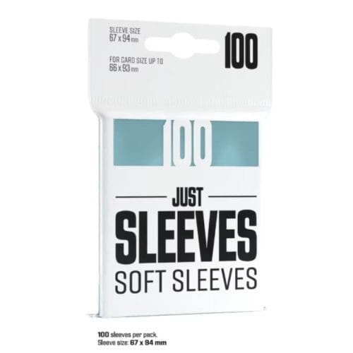 Just Sleeves – Soft Sleeves 67 × 94 mm (100)