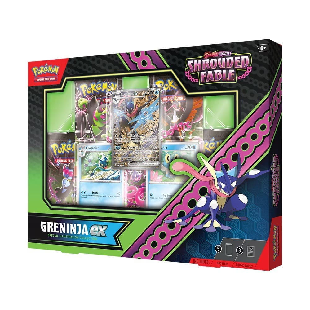 Pokémon TCG Shrouded Fable ex Special Collection – Greninja ex version