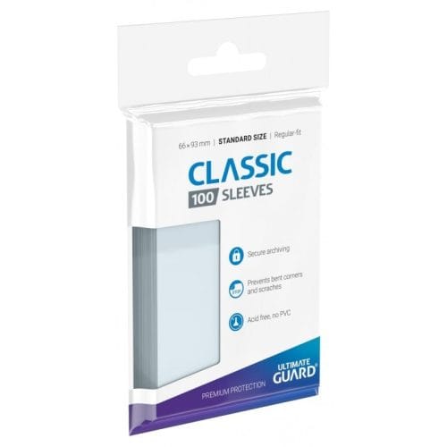 Ultimate Guard – Classic Soft Sleeves, Standard Size (100)