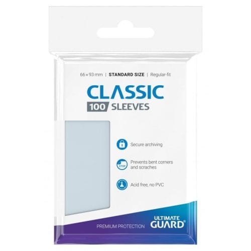 Ultimate Guard – Classic Soft Sleeves, Standard Size (100)