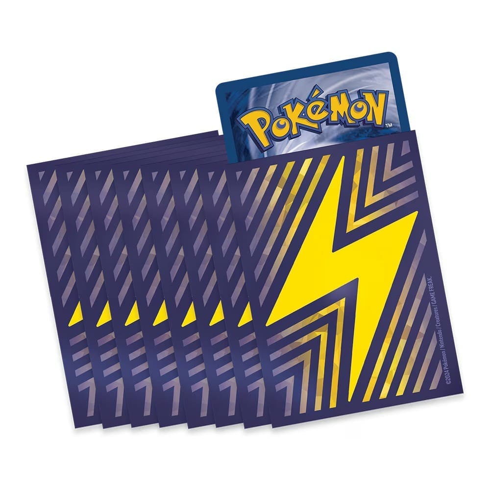 Pokémon TCG Surging Sparks Elite Trainer Box – card sleeves