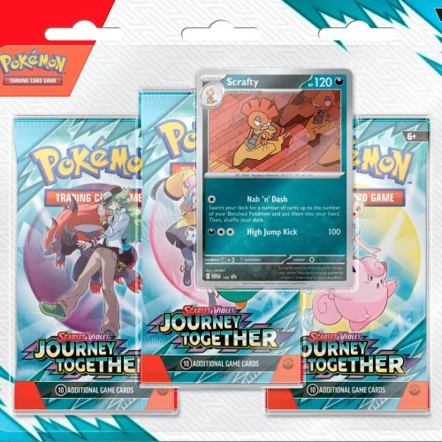 Pokémon: Journey Together – 3-Pack Blister