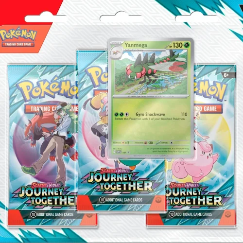 Pokémon: Journey Together – 3-Pack Blister