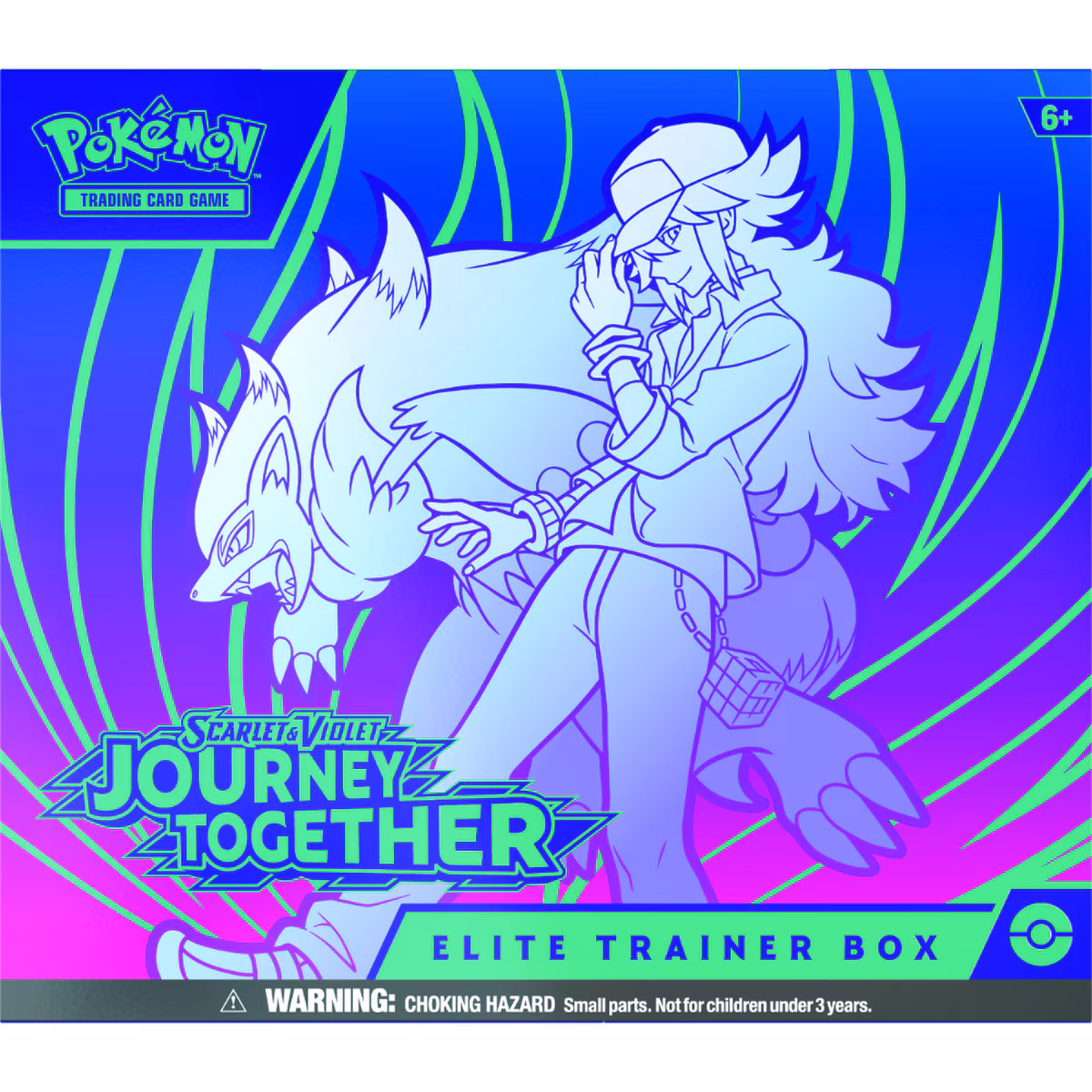 Pokémon TCG Journey Together Elite Trainer Box – front of the box