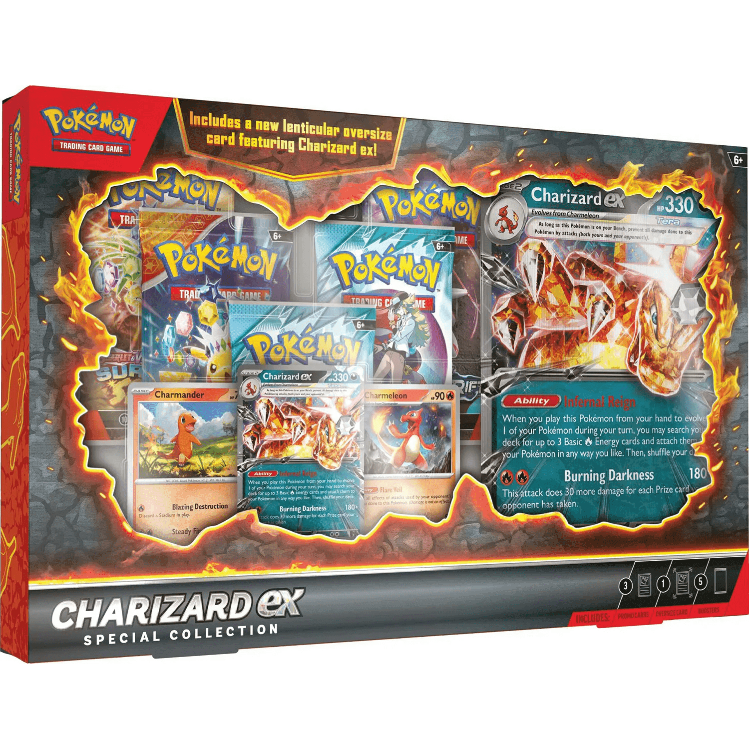 Pokémon TCG Charizard ex Special Collection – front of the box