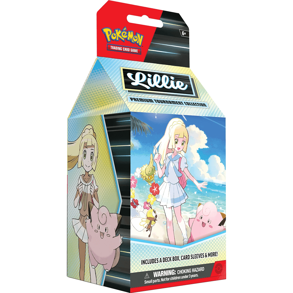 Pokémon TCG Lillie Premium Tournament Collection – front of the box