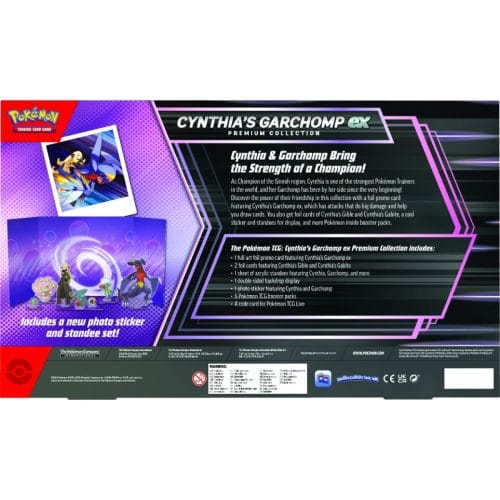 Pokémon: Cynthia’s Garchomp ex Premium Collection