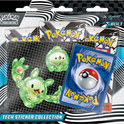 Pokemon: Black Bolt Tech Sticker Collection