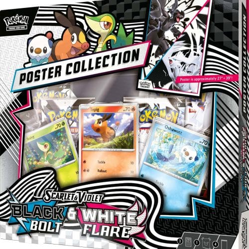 Pokémon: Black Bolt & White Flare – Poster Collection