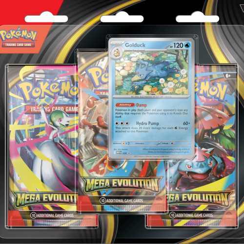 Pokemon: Mega Evolution – 3-Pack Blister