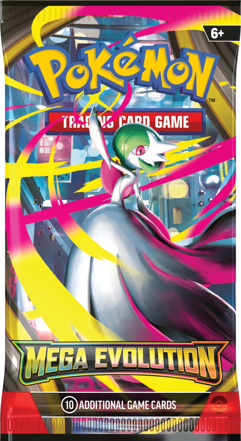 Pokémon TCG Mega Evolution – Mega Gardevoir booster pack artwork