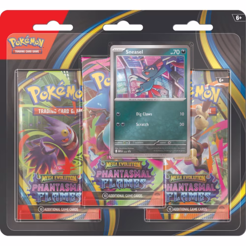 Pokemon: Phantasmal Flames – 3-Pack Blister