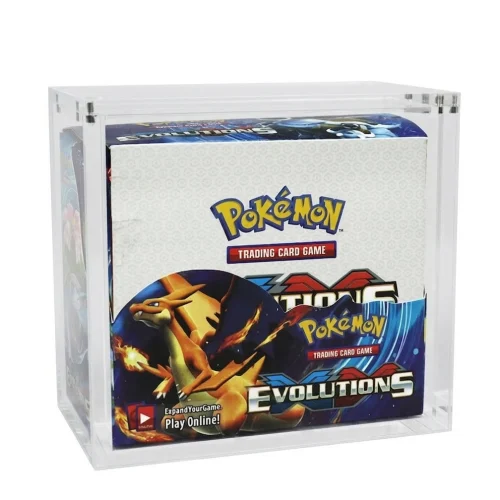 Magnetic Acrylic Case | Booster Box | 5mm+8mm & Stackable