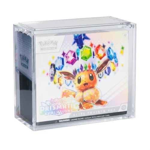 Magnetic Acrylic Case | Elite Trainer Box | 5mm+8mm & Stackable