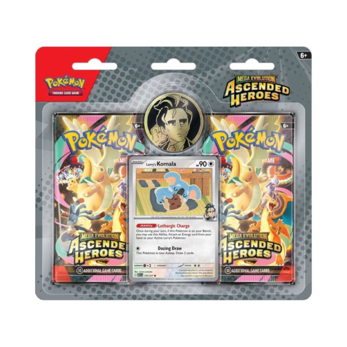Ascended Heroes 2-Pack Blister Larry's Komala Promo