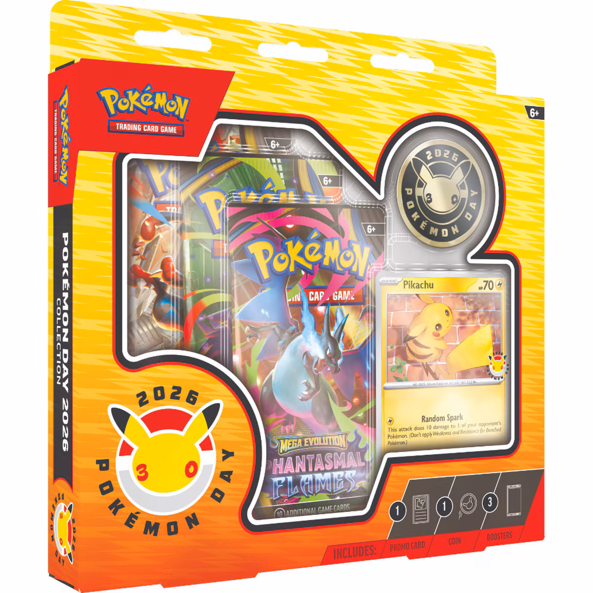 Pokémon TCG Pokémon Day 2026 Collection – front of the pack