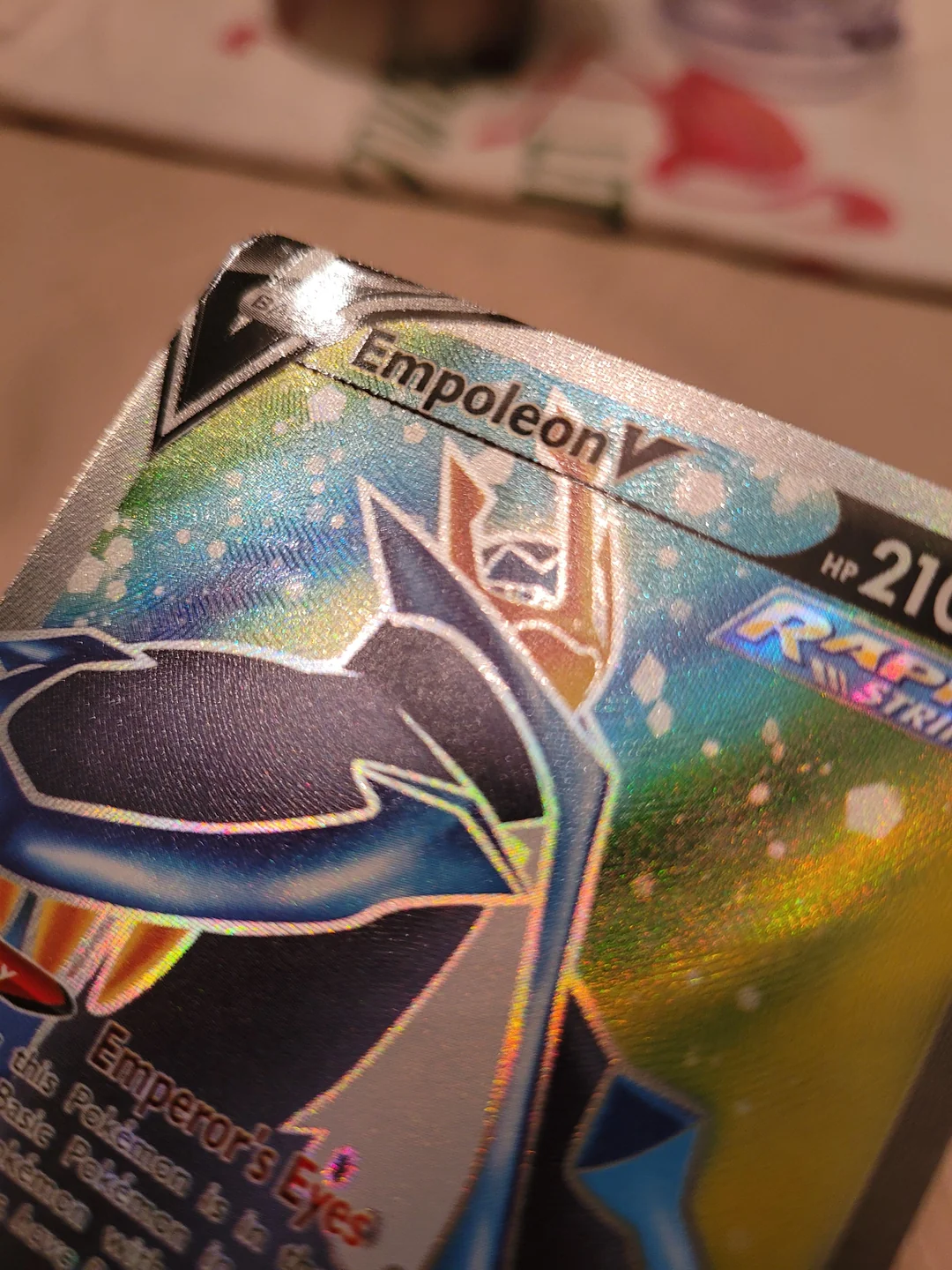 Fake Pokémon card smooth surface example