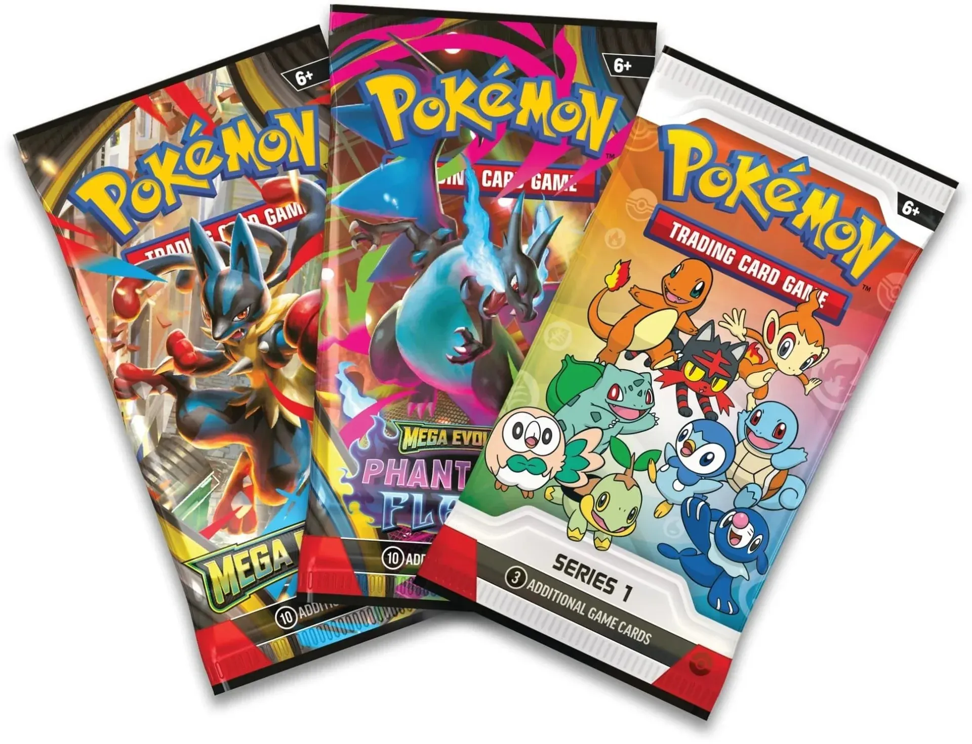 Pokémon TCG First Partner Illustration Collection Series 1 – booster packs