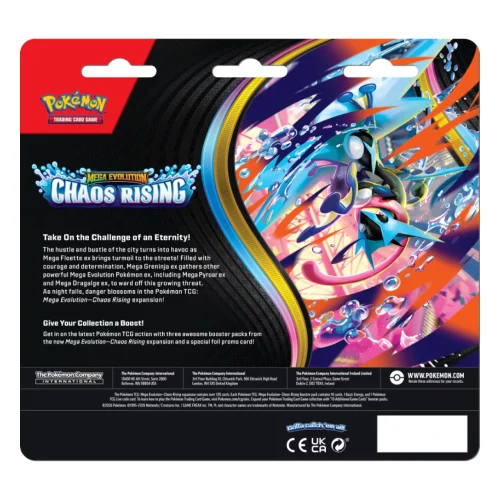 Pokemon: Chaos Rising – 3-Pack Blister