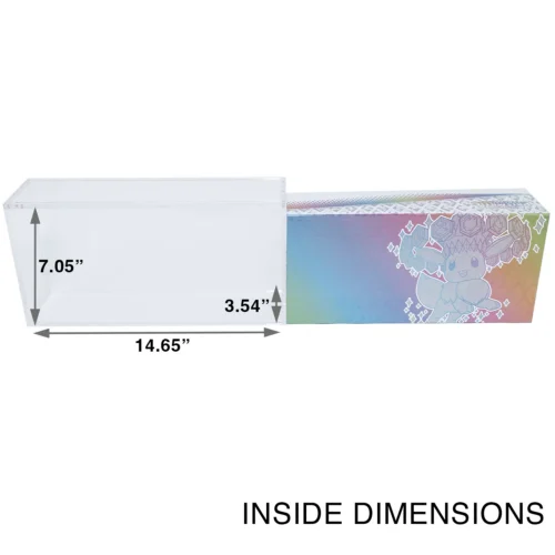 Magnetic Acrylic Case | Prismatic Evolutions SPC | 5mm