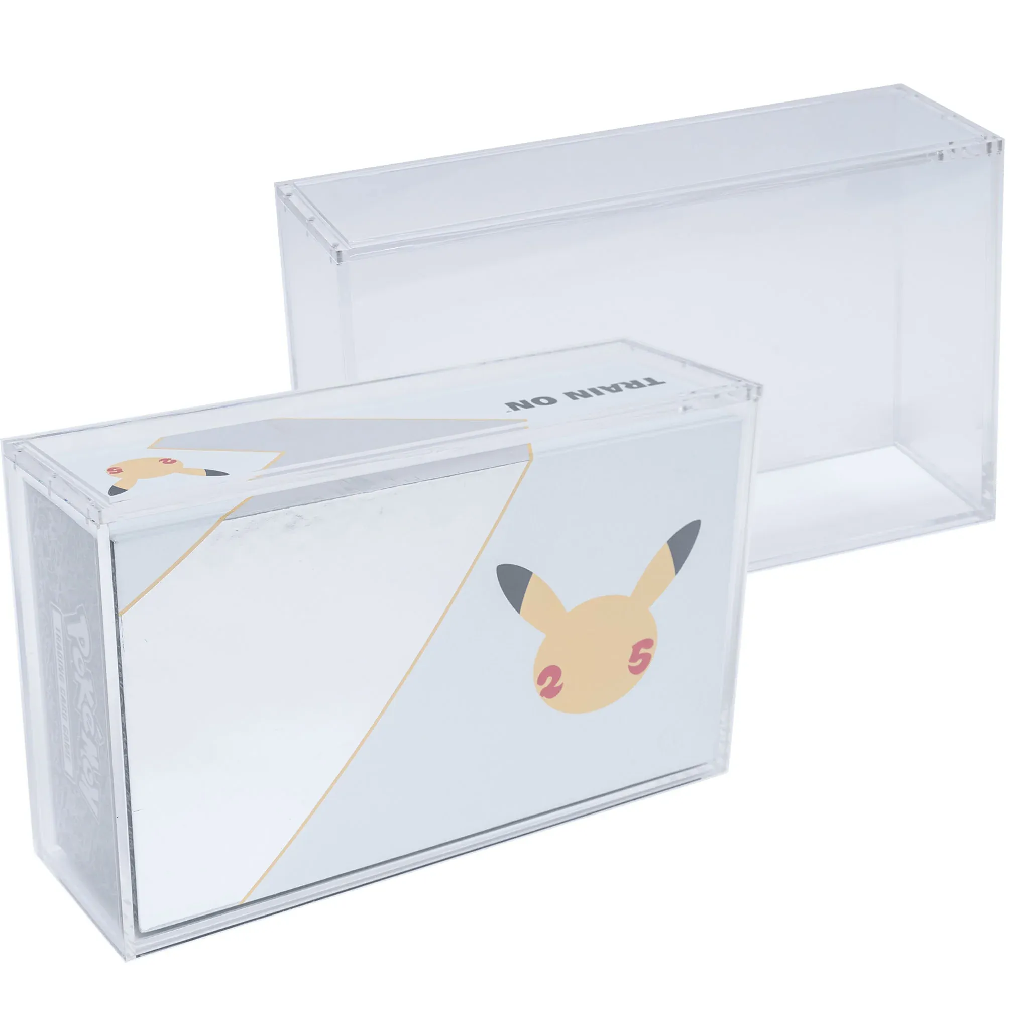 Rocket Grunt 25th Celebrations UPC magnetic acrylic case – case with the box inside