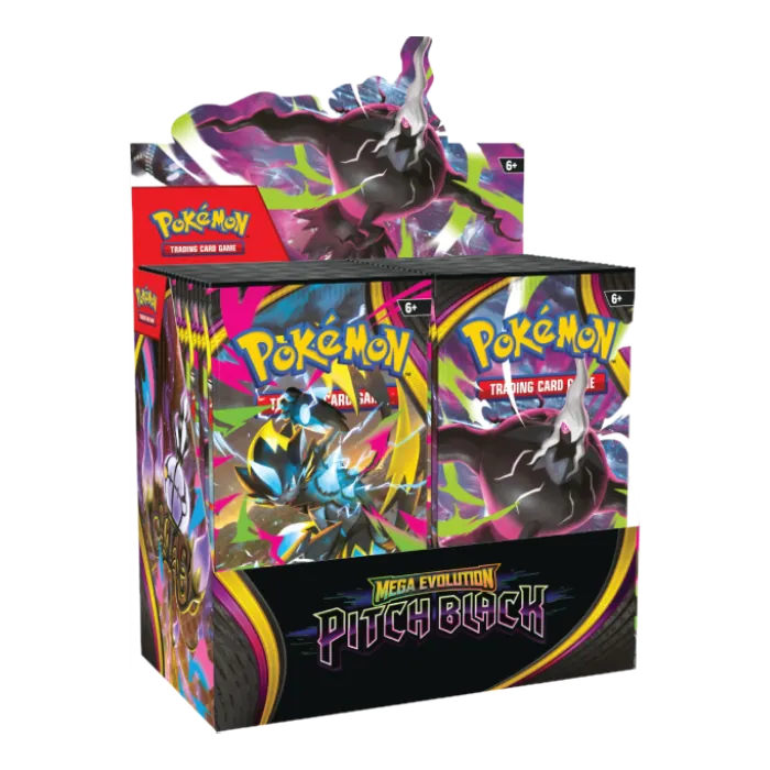 Pokémon TCG Pitch Black Booster Box – sealed booster display box