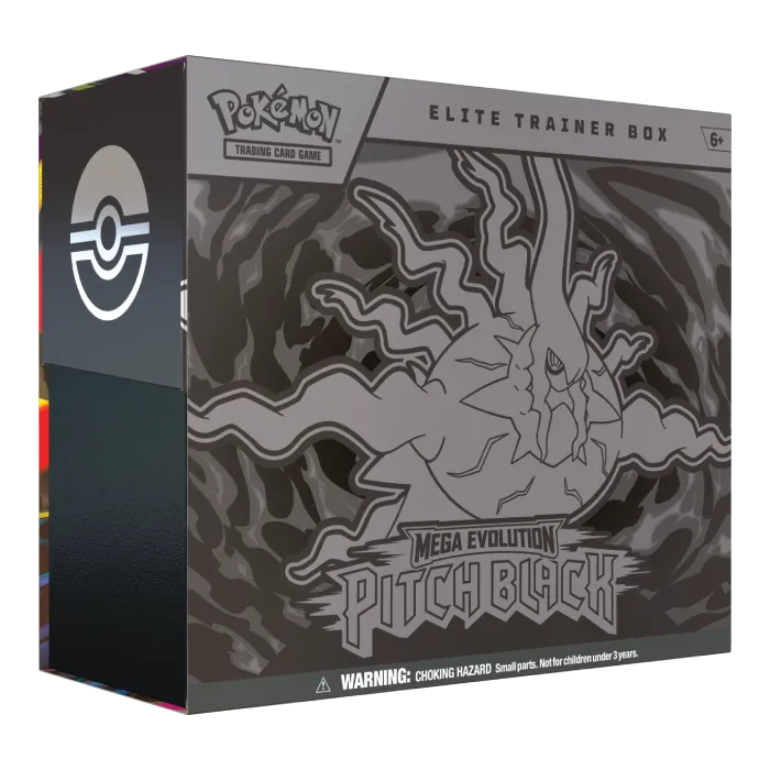 Pokémon TCG Pitch Black Elite Trainer Box – front of the box