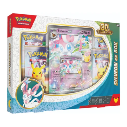30th Celebration Sylveon ex Box Angled