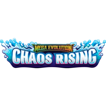 Pokémon TCG Mega Evolution Chaos Rising expansion logo
