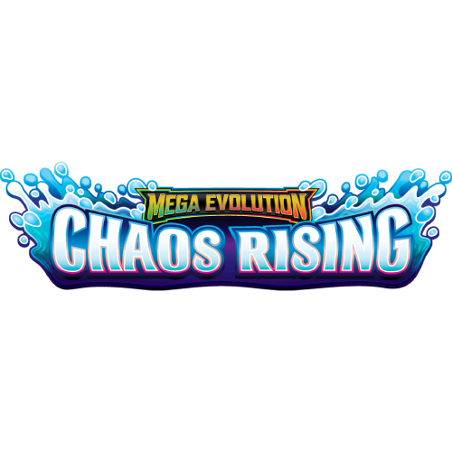Pokémon TCG Mega Evolution Chaos Rising expansion logo