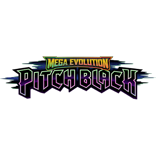 Pokémon TCG Mega Evolution Pitch Black expansion logo