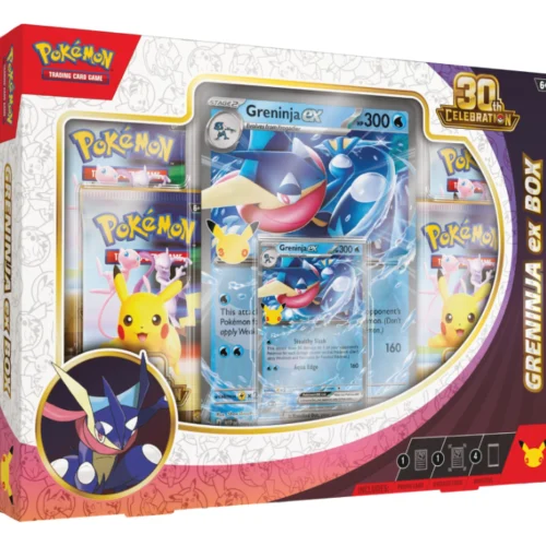 30th Celebration Greninja ex Box Artwork