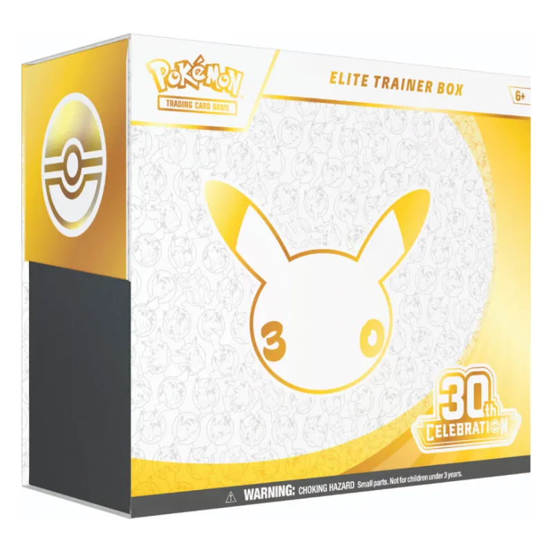 Pokémon TCG 30th Celebration Elite Trainer Box – front of the box