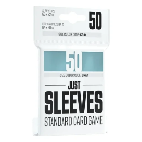 Just Sleeves – Standard Sleeves: Clear (50)